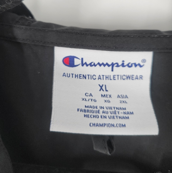 Champion Mens Hooded Lightweight Windbreaker Size XL - Picture 2 of 4